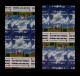 Croatia 1998 Red Cross TBC Humanity Sheet Self-adhesive Stamps Tete-beche Type I + Type II - Kroatien