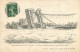 42 -  ANDREZIEUX -  LES INONDATIONS DE LA LOIRE - LE PONT D'ANDREZIEUX LE 18 OCTOBRE 1907 - LITHO - Andrézieux-Bouthéon