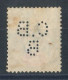 GB N°109 Perforé C.B B - Gezähnt (perforiert)