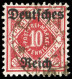 Deutsches Reich, 1920, 53 II, Gestempelt - Service