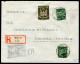 Deutsches Reich, 1923, 237, 244 (2), Gestempelt, Brief - Autres & Non Classés