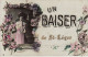 CP Un Baiser De St-Léger 1910 Envoyé à Ostende - Saint-Léger