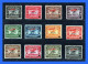 1929 - Ecuador - Scott Nº C01  C012  - MNH - - Sanabria Perf.+ Muestra Specimen - AS 65 - 76 - EC- 11 - Ecuador