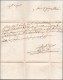 B42 - LETTERA PREFILATELICA DA SIENA A COLLE 1854 - 1. ...-1850 Prephilately