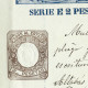ESPAÑA 1877 — PAGOS AL ESTADO Serie E, 2 Ptas — Sello Fiscal SOCIEDAD Del TIMBRE - Fiscale Zegels