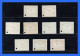 1929 - 1930 - Ecuador - Michel Nº 283 - 284 + 286 - 289 +291 - 293- MNH - Specimen - EC- 12 - Equateur