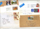 Lot 60 Lettre +1 Fragment + 2 Lettre Et 2 Lettre Recommandée Vignette  + 2 Devant Entier Sur Commémoratif à Voir - Postmark Collection