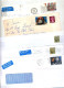 Delcampe - Lot 60 Lettre +1 Fragment + 2 Lettre Et 2 Lettre Recommandée Vignette  + 2 Devant Entier Sur Commémoratif à Voir - Postmark Collection