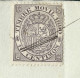 ESPAÑA 1890 — TIMBRE MOVIL 10 Cts. — Sello Fiscal En Factura Notarial - Fiscale Zegels