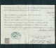 ESPAÑA 1890 — TIMBRE MOVIL 10 Cts. — Sello Fiscal En Factura Notarial - Fiscali