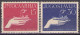 Yugoslavia 1957 - 1st Congress Of Workers Conncils - Mi 821-822 - MNH**VF - Ongebruikt