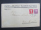 BRIEF Vlachovice Haluzice Zlín - Uherský Brod Záložna 1935 /// P6310 - Storia Postale