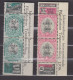 AFRIQUE DU SUD   Y & T PAIRES 77A/B/C/D BATEAU SPRINGBOX JIPEX 1936 NEUFS - Blokken & Velletjes