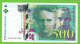 Billet "4" -  500 Francs Pierre Et Marie Curie 1994 - 500 F 1994-2000 ''Pierre En Marie Curie''