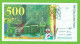 Billet "4" -  500 Francs Pierre Et Marie Curie 1994 - 500 F 1994-2000 ''Pierre Et Marie Curie''