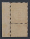 Frankreich PORTO 66 ** 2 Fr. Braun, Eckrand + DRUCKDATUM, Postfrisch, KW 675,-€ - 1859-1959 Mint/hinged