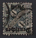 Dienstmarke 64 K, Aufdruck KOPFSTEHEND, Gestempelt RARITÄT Fotoattest KW 4000,-€ - 1922-1923 Emissions Locales