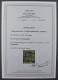 Dienstmarke 64 K, Aufdruck KOPFSTEHEND, Gestempelt RARITÄT Fotoattest KW 4000,-€ - 1922-1923 Lokale Uitgaves