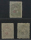 1914, TÜRKEI 305 I K, Sechsstrahlen-Stern 5 Pa. Platte I, Aufdruck KOPFSTEHEND - Oblitérés