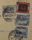 1921, SAAR 62 A, Landschaften 80 Pfg. Auf Zoll-Inhalts-Erklärung, Sehr SELTEN - Lettres & Documents
