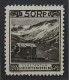 1930, LIECHTENSTEIN 102 C ** Landschaften 50 Rp. Tadellos Postfrisch, 360,-€ - Nuovi