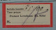 1923, Lokalausgabe LEVERKUSEN 1 A, Gebührenzettel Auf Brief, SELTEN, 250,-€ - 1922-1923 Lokalausgaben