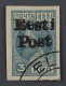 1941, Estland ELWA 3, Werktätige 3 K. Sauber Gestempelt, Fotoattest BPP, 650,-€ - Occupazione 1938 – 45