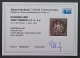 1857, WÜRTTEMBERG 6 D, 1 Kr. Tiefdunkelbraun, Sauber Gestempelt, Geprüft 800,-€ - Usati