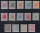 1905, ÖSTERREICH 119-32 ** Kaiser 1-72 H. Ohne Lackstreifen, Postfrisch, 900,-€ - Nuovi