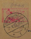 BRAUNSCHWEIG 2 A, Gebührenzettel + Freimarken Auf Drucksache, Fotoattest 500,-€ - 1922-1923 Local Issues