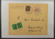 Delcampe - BRAUNSCHWEIG 2 A, Gebührenzettel + Freimarken Auf Drucksache, Fotoattest 500,-€ - 1922-1923 Lokale Uitgaves