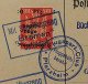 Flugmarke 13 D, Segelflüge Büchelberg 5 Mk. Mit Abart Auf Karte, KW 150,- € ++ - Emergency Issues British Zone