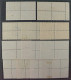 SCHWEIZ 1931/50, 15 Versch. Hochwertige VIERERBLOCKS, Zentrum-Stempel, 473,-SFr - Used Stamps
