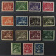 Schweden  159-73 **  50 Jahre UPU, 15 Werte Komplett, Postfrisch, KW 1300,- € - Unused Stamps