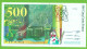 Billet "6" -  500 Francs Pierre Et Marie Curie 1994 NEUF - 500 F 1994-2000 ''Pierre Et Marie Curie''