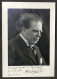 Fotografia Con Autografo Del Compositore Pietro Mascagni - Pesaro - 1932 - Andere & Zonder Classificatie