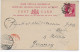 Post Card Leeward Islands Via London To Heide/Germany, 1895 - St.Kitts Und Nevis ( 1983-...)