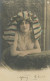 Gorgeous Sexy Jane Derval  Dressed As A Pharaoh Hand Colored  Cachet Train Convoyeur 1902 Folies Bergère Prostitute - Other & Unclassified