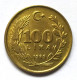 Turquie - 100 Lira 1989 - Türkei