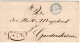 Braunschweig 1860, Dienst Brief M. Klarem Blauem Stpl. BRAUNSCHWEIG  - Brunswick