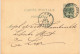 (Lot 01) Entier Postal  N° 45 5 Ct écrite De Borgerhout Vers Lier  (format Plus Petit) - Postkarten 1871-1909