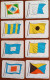 Delcampe - 50 FIGURINE CARTONATE BUBBLE GUM  Cigarettes "BANDIERE" LA GIULIA GORIZIA Chewing Chicle Flags - Andere & Zonder Classificatie