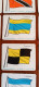 Delcampe - 50 FIGURINE CARTONATE BUBBLE GUM  Cigarettes "BANDIERE" LA GIULIA GORIZIA Chewing Chicle Flags - Andere & Zonder Classificatie