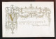 GENT =  MAISON D'EDUCATION DE JEUNES DEMOISELLES - LITH. JACQMAIN A GAND.  118 X 82 MM - Cartoline Porcellana