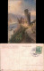 Ansichtskarte Rüdesheim (Rhein) Künstlerkarten: Ruine Ehrenfels 1913 - Ruedesheim A. Rh.