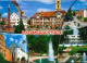 Ansichtskarte Bad Mergentheim Rathaus, Markt, Schloss, Brunnen, Park 1995 - Bad Mergentheim
