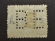 Espana - Spain - Alfonso XIII -  Perfin - Lochung  With Number - B E - Banco Espana - Cancelled - Oblitérés