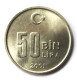 Turquie - 50 Bin Lira 2001 - Turquie