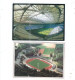 2 POSTCARDS WORLD STADIUMS  GERMANY  GELSENKIRCHEN/ AUE/SA - Stadions