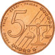 Estonie, 5 Euro Cent, Fantasy Euro Patterns, Essai-Trial, BE, 2004, Cuivre, FDC - Privatentwürfe